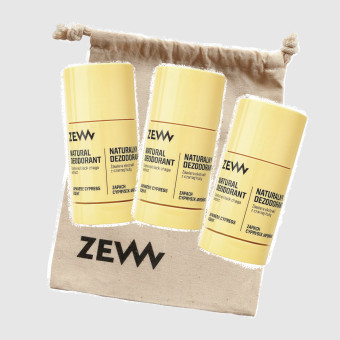 3x naturalny dezodorant 80g...