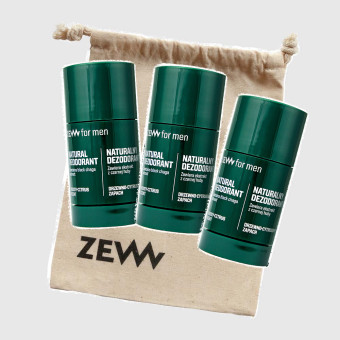 3x naturalny dezodorant 80g...