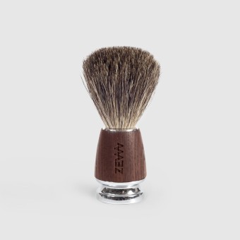 Shaving brush with badger hair