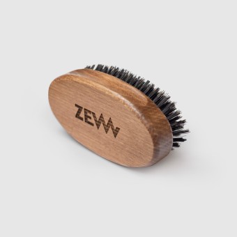 Beard brush with boar bristles