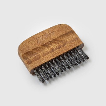 Beard brush cleaner