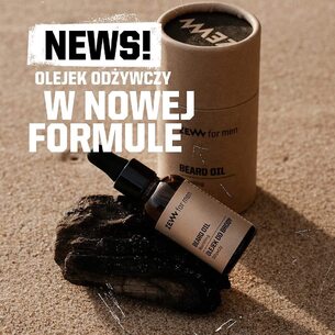 🔥NEWS 🔥

🧔✨ Odkryj nową formułę naszego olejku do brody – teraz jeszcze bardziej odżywczy i ochronny!

💰Teraz 25% zniżki w sklepie na nową formułę!

——

Discover the new formula of our nourishing beard oil, crafted with a minimalist approach - only 7 key ingredients for a powerful impact. Each element is selected for its potent benefits:

🌿 Tocopheryl Acetate - Pure Vitamin E, a robust antioxidant that shields your beard from environmental stressors while moisturizing the skin beneath.

🐝 Beeswax - Not only does it lock in moisture, but it also leaves your beard hairs rejuvenated, lustrously shiny, and soft to the touch.

🖤 Activated Charcoal - Renowned for its deep cleansing properties, it ensures that your beard remains free from impurities and looks impeccably groomed.

This new blend is the epitome of our commitment to simplicity and effectiveness in men's grooming. Less is truly more with ZEW for Men. Experience the refined touch of nature and give your beard the daily luxury it deserves.

Check out the new beard oil with 25% duscount at poczujzew.pl and feel the difference!

#zew #zewformen #groomingproducts #mancare #naturalcosmetics #naturalingredients #beardoil #nourishoil #barber #beard